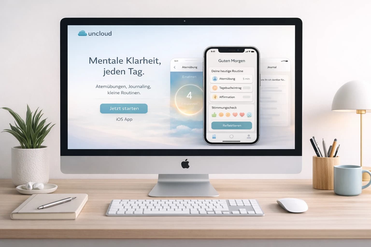 Projektvorschau des uncloud App-Konzepts