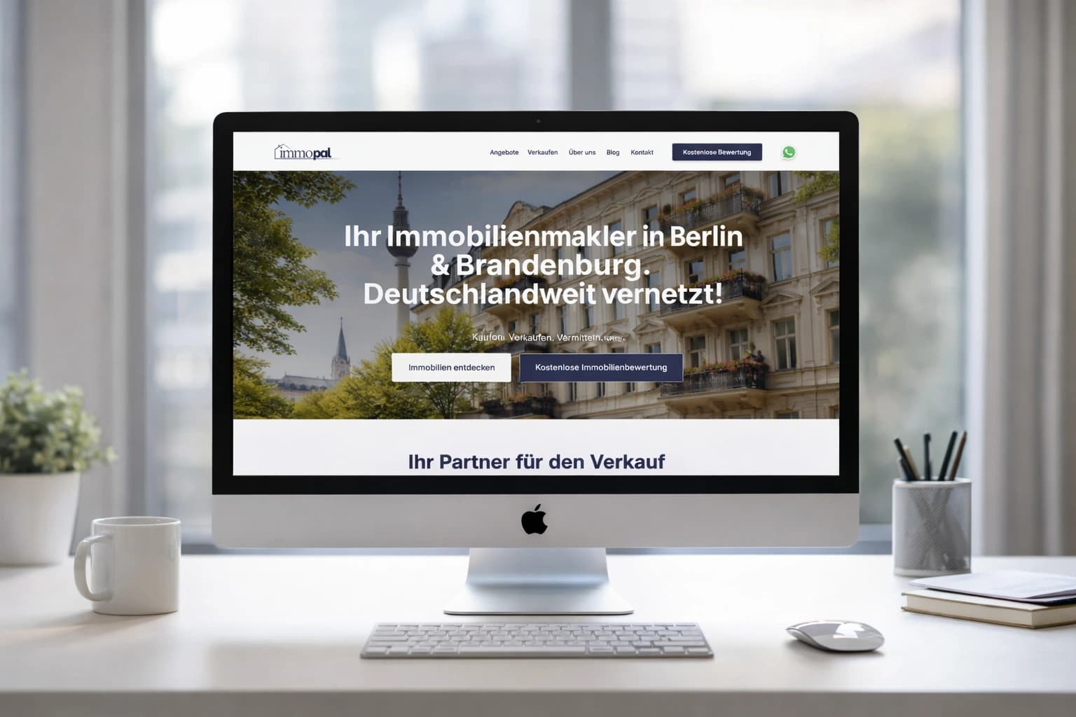 Projektvorschau der Immo Pal Immobilienplattform
